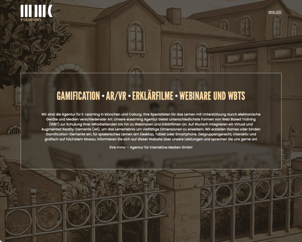 Alte mmc E-Learning Seite