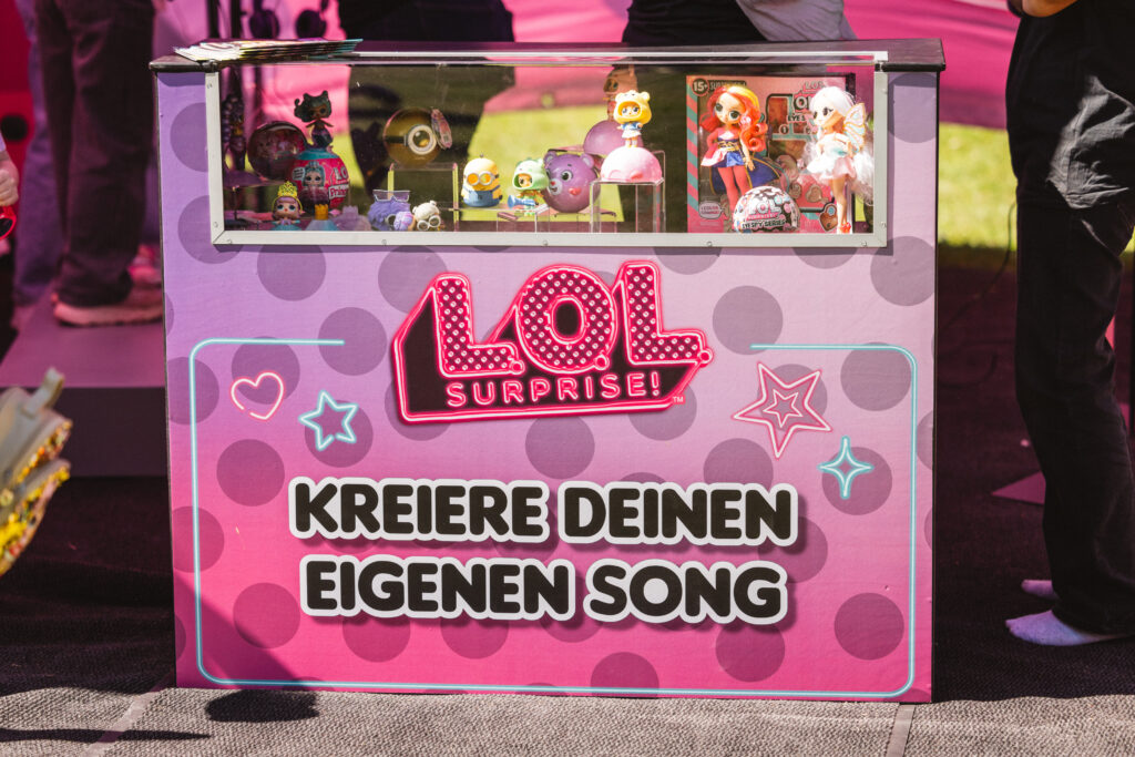 Nahaufnahme Aktionsstand L.O.L. Surprise! auf SuperRTL TOGGO Tour 2026 Foto: © Super RTL